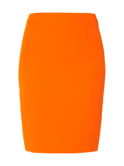 BOSS Bleistiftrock aus Krepp Orange 2