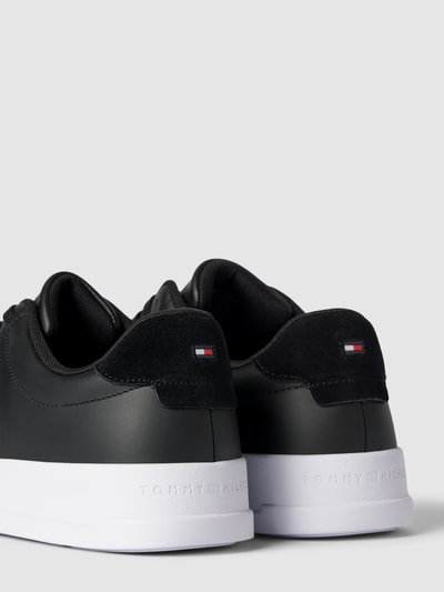 Tommy Hilfiger Sneaker in unifarbenem Design Black 2