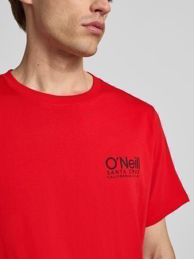 ONeill T-Shirt mit Logo-Print und Rundhalsausschnitt Rot 3
