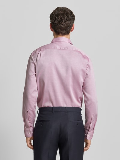 Seidensticker Regular fit zakelijk overhemd van katoen met Kentkraag Fuchsia - 5