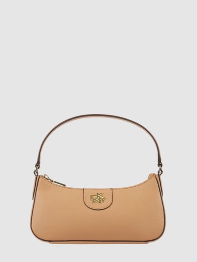 DKNY Pochette aus Saffianoleder Modell 'Carol'  Beige 1