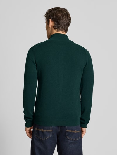 Gant Strickjacke mit Reißverschluss Dunkelgruen 5