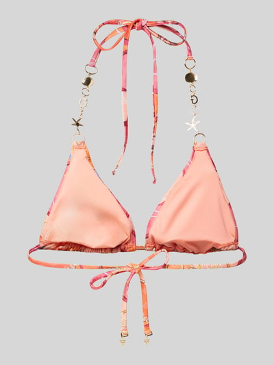 Guess Bikini-Oberteil in Triangel-Form Pink 3