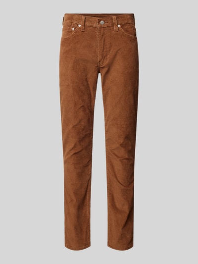 Levi's® Spodnie sztruksowe o kroju slim fit z 5 kieszeniami model ‘511™’ Camel 2