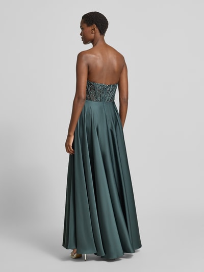 Laona Abendkleid mit Herz-Ausschnitt Graphit 5