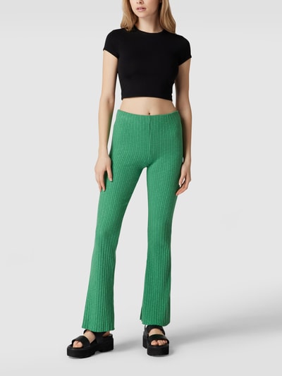 BDG Urban Outfitters Leggings in Ripp-Optik Gruen 1