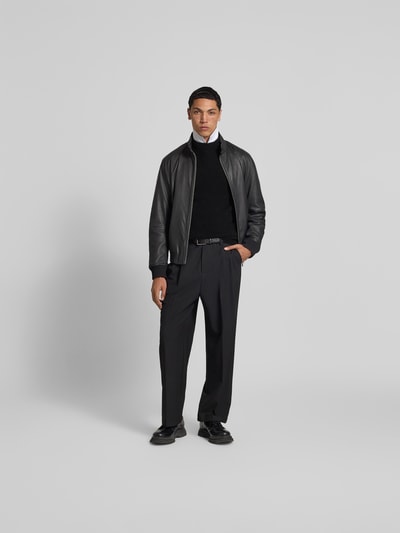 Filippa K Wollpullover mit Yak-Anteil Black 1