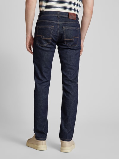 HECHTER PARIS Regular fit jeans in effen design, model 'BELFORT' Marineblauw - 5