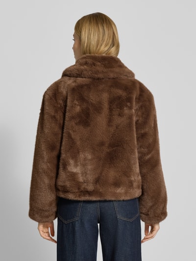Oui Jacke aus Kunstfell mit Reißverschluss Hazel 5