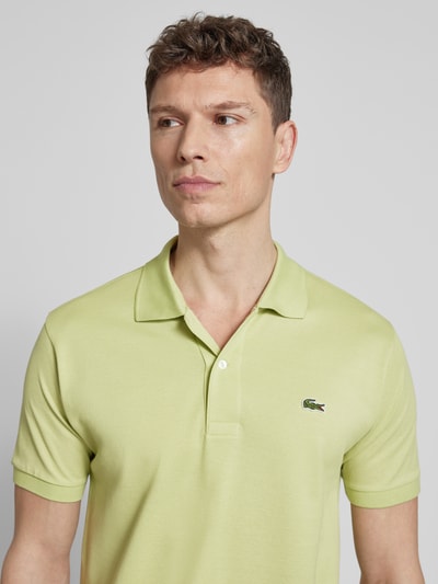 Lacoste Regular Fit poloshirt van puur katoen Appeltjesgroen - 3