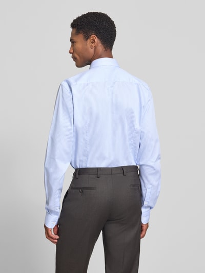 Jake*s Slim Fit Business-Hemd mit extra langem Arm Bleu 5