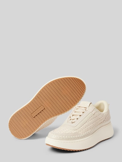 Steve Madden Sneakers in gebreide look, model 'DOUBLETAKE' Zand - 4