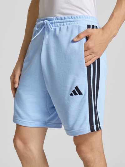 adidas Sportswear Sweatshorts mit elastischem Bund Bleu 3