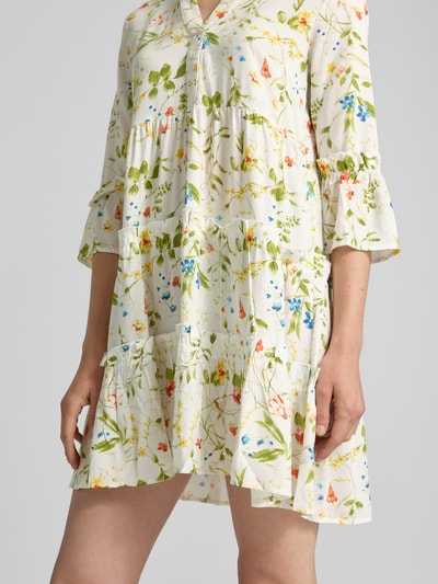 Vero Moda Mini-tuniekjurk van pure viscose, model 'EASY JOY' Offwhite - 3