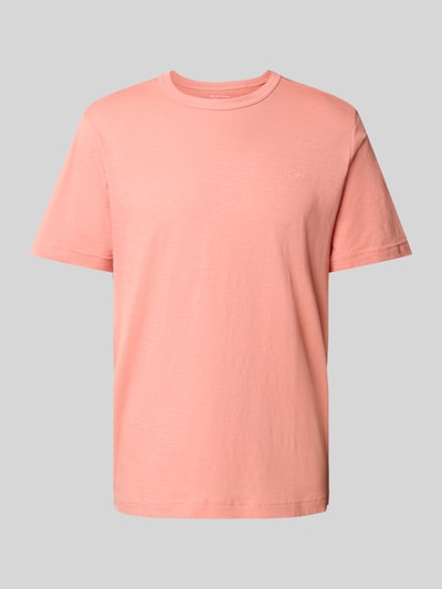 Tom Tailor Regular Fit T-Shirt aus reiner Baumwolle Rosa 2