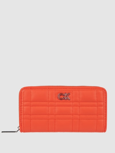 CK Calvin Klein Portemonnee in leerlook Oranje - 1