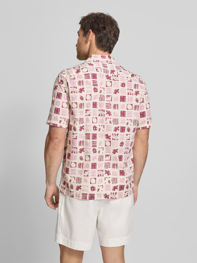 Marc O'Polo Regular Fit Freizeithemd aus reiner Baumwolle  Bordeaux 5