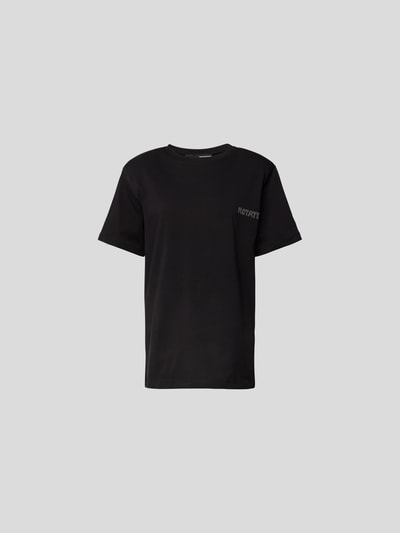 ROTATE T-Shirt aus reiner Baumwolle Black 2