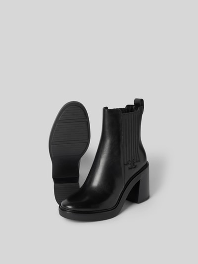 Tory Burch Chelsea Boots aus echtem Leder Black 5