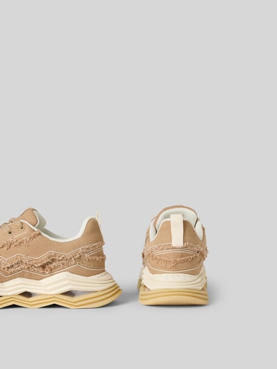 Iro Plateausneakers met siergarnering Zand - 3