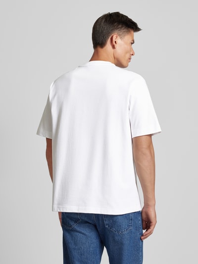 Lacoste T-Shirt mit Rundhalsausschnitt Weiss 5