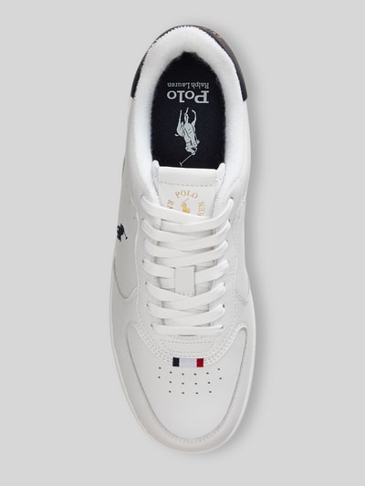 Polo Ralph Lauren sneakers van echt leer Wit - 4