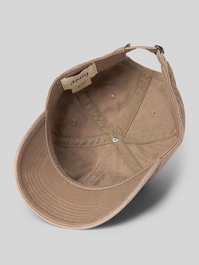 Forét Cap mit Label-Stitching Taupe 2