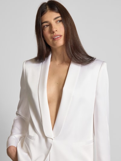 BOSS Blazer met reverskraag, model 'Janka' Wit - 3