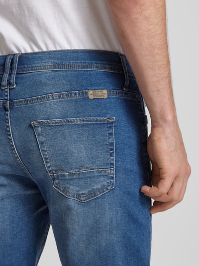 Blend Skinny Fit Jeansshorts im 5-Pocket-Design Modell 'TWISTER' Blau 3