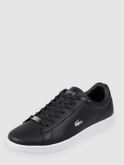 Lacoste Sneakers van leer, model 'Carnaby' Zwart - 1