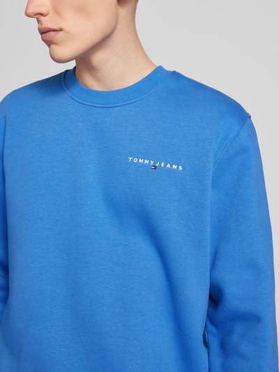 Tommy Jeans Regular Fit Sweatshirt mit Rundhalsausschnitt Royal 3