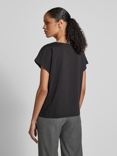 Zero T-Shirt mit Paillettenbesatz Black 5