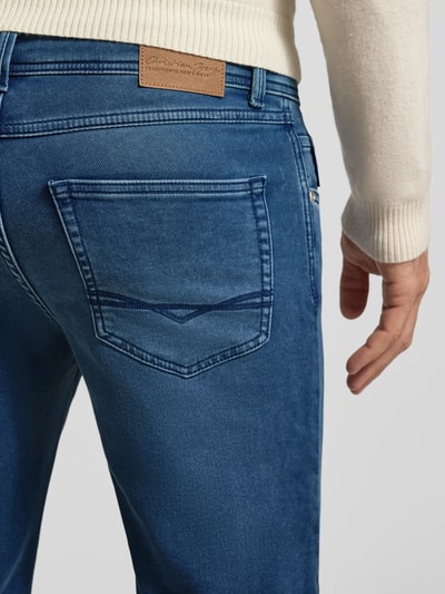 Christian Berg Men Slim Fit Jeans mit 5-Pocket-Design Blau 3