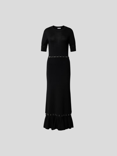 Rabanne Maxikleid mit Zierbesatz Black 2