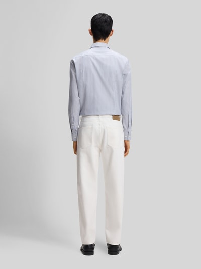 HUGO relaxed fit jeans van puur katoen Offwhite - 5