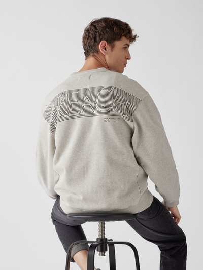 Preach Sweatshirt mit Rundhalsausschnitt Mittelgrau Melange 6