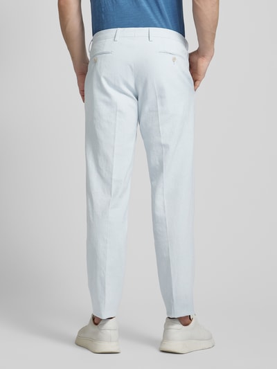 Baldessarini Pantalon van linnenmix, model 'Massa' Lichtblauw - 5
