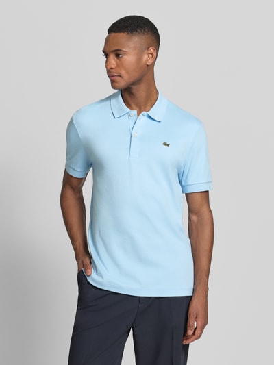 Lacoste Koszulka polo Regular Fit z czystej bawełny Jasnoniebieski 4