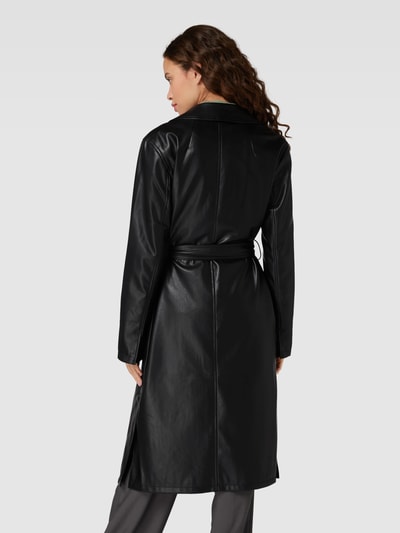 Review Trenchcoat mit Reverskragen Black 5