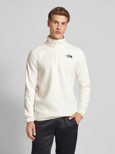 The North Face Sweatshirt mit Label-Stitching Modell 'GLACIER' Weiss 4