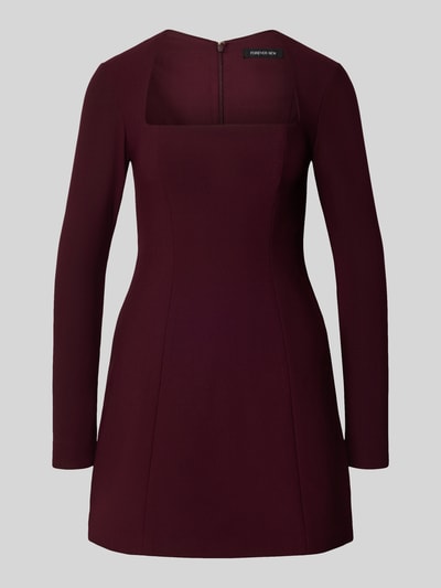 Forever New Cocktailkleid mit Square-Neck-Ausschnitt Lila Melange 2