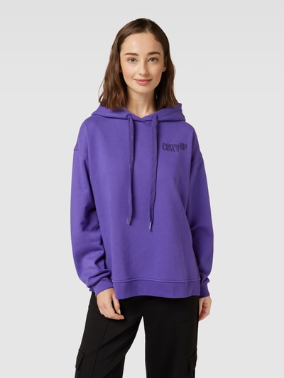 Smith and Soul Hoodie mit Statement-Stitching Modell 'Cozy up' Purple 4