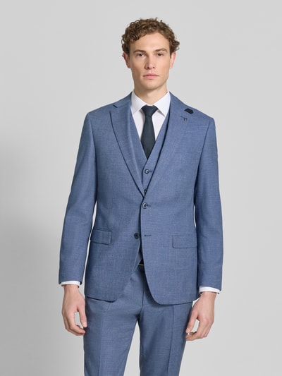 DIGEL Marynarka 2-guzikowa w kroju modern fit z kieszeniami z patkami model 'Ezzo' Jasnoniebieski 4