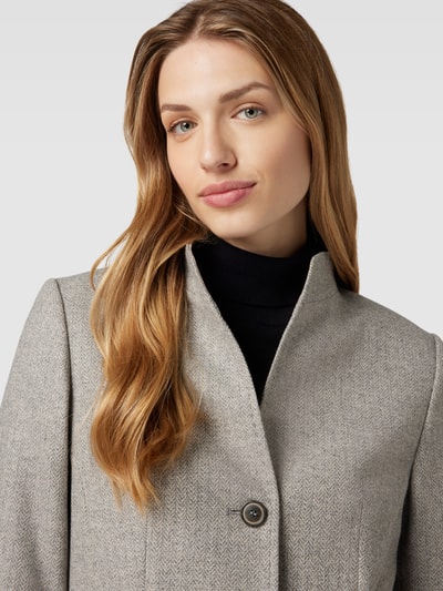 White Label Blazer mit Pattentaschen Hellgrau 3
