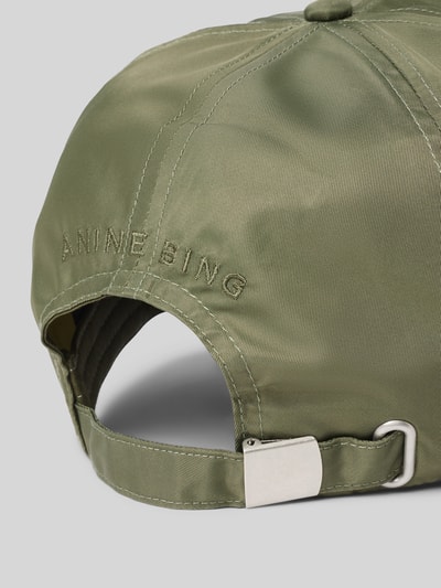 Anine Bing Cap mit verstärktem Schirm Modell 'JEREMY' Gruen 3