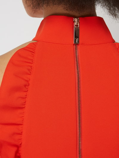 Ted Baker Jurk met ruches Rood - 6