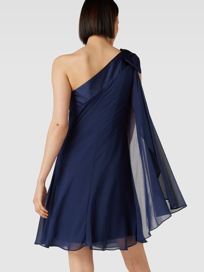 Lauren Ralph Lauren Cocktailkleid mit Schleifen-Detail Modell 'KYRELLA' Dunkelblau 3