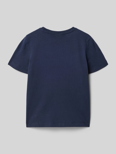 Produktfoto, Regular Fit T-Shirt mit 3D-Motiv-Print von s.Oliver RED LABEL, Optik: Unifarben, Passform: Regular, Materialverarbeitung: Jersey, Material: Reine Baumwolle, Ärmelform: Kurzarm, Ausschnitt: Rundhals