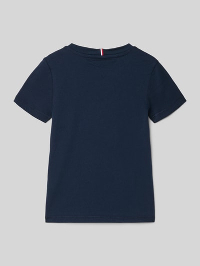 Tommy Hilfiger Kids Regular Fit T-Shirt aus reiner Baumwolle Marine 2