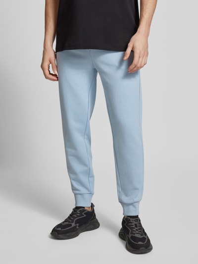 HUGO Relaxed fit sweatpants met steekzakken, model 'Dayote' Hemelsblauw - 4